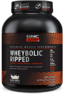 Gnc Amp Wheybolic Ripped Protein Powder & Thermogenic Protein Supplement, Muscle Strength & Size, Energy & Endurance, 40G Protein, 6.2G Leucine, 15G Eaa, Caffeine, Classic Vanilla, 22 Servings