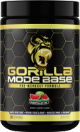 Gorilla Mind Base Pre Workout - Raises Nitric Oxide Intense Focus & Drive Endurance Power - L-Citrulline, L-Tyrosine, Betaine, Alpha-Gpc, Caffeine, Huperzine A - 360 Grams (Watermelon)