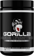 Gorilla Mind Creatine Monohydrate Micronized Powder, Improved Muscle Size, Power Output And Strength, 5 Grams Per Serving, 100 Servings