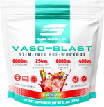 Granite Supplements Vaso Blast, Rainbow Candy Flavor, Stimulant-Free Pre Workout For Men & Women With Grapeseed Extract, Arginine Nitrite, & Vasodrive-Ap For Max Pump (20 Servings)