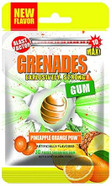 Grenades Gum - 30Ct Bag - Strong Mint Gum (Peppermint Bang) - Ultimate Fresh Breath & Serious Sinus Busting Power
