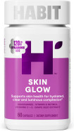 Habit Skin Glow, Supports Skin Health, Hyaluronic Acid, Vitamin A Retinol, Vitamin C & E, 60 Capsules