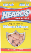 Hearos Ultimate Softness Series Ear Plugs 28 Pair