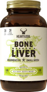 Heart & Soil - Grass-Fed Bone Marrow And Beef Liver Supplement  3000Mg, Desiccated Organ Blend For Mood, Bone, Joint, Tissue, Skin Health - Non-Gmo, Allergen-Free  180 Capsules