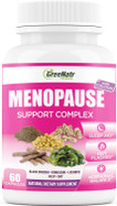 Herbal Menopause Support Complex For Hot Flashes, Night Sweats & Mood Swings Relief. Promotes Balanced Hormone Levels - Black Cohosh, Dong Quai, Licorice Root & Kelp Leaves (6 Bottles)