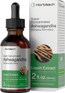 Horbäach Ashwagandha Root Liquid Extract | 2 Fl Oz | Alcohol Free Tincture | Vegetarian, Non-Gmo, Gluten Free Supplement