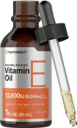 Horbäach Vitamin E Oil | 13,800Iu | 1Oz | Vegetarian, Non-Gmo, And Gluten Free Formula | Naturally Sourced Liquid Supplement