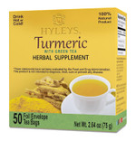 Hyleys Turmeric Tea - Assorted Flavors - 42 Tea Bags - Wellness Herbal Supplement