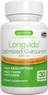 Igennus Longvida Lipidated Curcumin 500Mg, Ultra Bioavailable & Sustained Action, 65X Higher Plasma Levels, Intensive Support, Free-Form Curcumin, Vegan, 90 Capsules