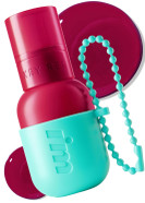 I'M Meme Color Key Ring Water Gel Lip Tint - 05 Berry Compote | Long Lasting Lip Gloss, Hydrating Glossy Finish, Kbeauty, Cute Korean Makeup, Compact, Portable Keychain, Travel-Friendly, Gift, 0.09 Oz