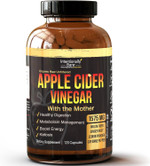 Intentionally Bare Apple Cider Vinegar Capsules With The Mother - Keto Apple Cider Vinegar Supplement For Gut Health & Energy - Acv For Cleanser, Healthy Diet & Appetite Control 1575Mg - 120 Capsules