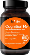 Invite Health Cognition Hx® - Supports Brain Functions Like Mental Energy, Alertness, Memory, Focus - With Phosphatidylserine, Alcar + Nadh, Ginkgo Biloba, Huperzia Serrata  90 Capsules