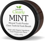 IsabellaS Clearly Mint Remineralizing Tooth Powder | Teeth Whitening Natural Fluoride Free Toothpaste For Adults, Kids, Sensitive Teeth And Gums | Xylitol, Baking Soda, Clay, Calcium (Mint Flavor)