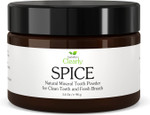 IsabellaS Clearly Spice Remineralizing Tooth Powder | Teeth Whitening Natural Toothpaste Fluoride Free For Adults, Kids, Sensitive Teeth & Gums | Xylitol, Baking Soda, Clay, Calcium, Cinnamon, Clove