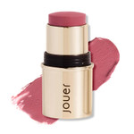 Jouer Blush & Bloom Cheek + Lipstick, Bare Rose - Hydrating Cream Blush Stick For Cheek And Lip Tint - Moisturizing Rose Hip And Squalane Oil Formula