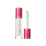 Juvia'S Place Lip Gloss Glass It'S Electric - Gold Shimmer,16 Oz, Clear, Plump, Long Lasting Non-Sticky Luscious High Shine,Glides On Richly Glossy And Smooth