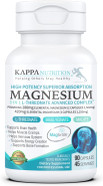 Kappa Nutrition Magbrain L-Threonate Plant-Based Magnesium Biocomplex  60 Capsules  2,253 Mg Per Serving  Provides 420 Mg Elemental Magnesium