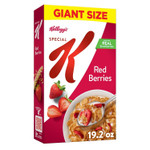 Kellogg'S Special K Breakfast Cereal, Family Breakfast, Fiber Cereal, Family Size, Red Berries (3 Boxes)