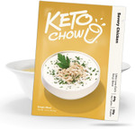 Keto Chow Savory Chicken | Keto Soup Base Powder | Nutritionally Complete | Low Carb | Protein Rich | You Choose The Fat | Single Meal