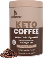 Ketogenic Caramel Macchiato Keto Coffee Mix & Pods, Supports Energy & Metabolism, Weight Loss Diet, 15 Servings 7.93Oz & 16 Count K Cups