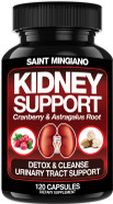 Kidney Support Cleanse Detox & Repair -120 Capsules - Cranberry & Astragalus Root Pills For Women And Men | High Strength Liver Cleanse Detox Supporting Urinary Tract & Bladder Health