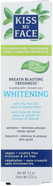 Kiss My Face Super White Cool Mint Gel Toothpaste, Sls And Fluoride Free, Removes Plaque And Prevents Tartar, With Added Tea Tree Oil, Aloe And Iceland Moss, 4.5 Oz