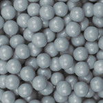 Krazy Sprinkles Silver Pearl 8Mm Beads - (1/2 Cup 1X Jar) | Sprinkles For Baking & Decorating By Bakell
