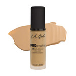 L.A. Girl Pro Matte Foundation, Beige, One Size