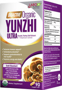 Labo Nutrition Bioactive Organic Yunzhi/Turkey Tail Ultra - 7 Mushroom Extract Supplement, Turkey Tail Cordyceps Maitake Reishi Agaricus Blazei Shiitake For Immunity No Fillers Vegan Usda Organic