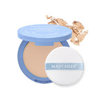 Lamuseland Pressed Powder Compact, Oil Control Brighten Skin 6 Colors Face Powder, Whitening Highlighting Face Makeup Tools For Women Girls (Ki03)