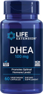 Life Extension Dhea - For Hormone Balance, Immune Support, Sexual Health, Bone & Cardiovascular Health And Anti-Aging And Mood Support Non-Gmo, Gluten-Free - 60 Vegetarian Capsules