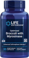 Life Extension Optimized Broccoli With Myrosinase, Liver And Detox Supplement, Advanced Bioavailable, Once-Daily, Non-Gmo, Vegetarian, Gluten-Free, 30 Capsules