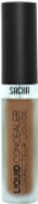 Liquid Concealer By Sacha Cosmetics, Full Coverage Camouflage Liquid Makeup Foundation, Matte Poreless Face & Eye Cover Up Concealer, 0.06 Oz, Cover Me Honey