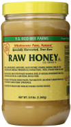 YS Eco Bee Farms RAW HONEY - Raw, Unfiltered, Unpasteurized - Kosher 3lbs - PACK OF 348.00 Fl Oz (Pack of 3)