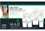 M.A.D Skincare Discover Delicate Care Set  Complete Sensitive Skin Regimen With Gentle Cleansing Gel, Redness Rescue, Daily Moisturizer & Calming Gel Mask  Hydrates & Soothes Irritated Skin