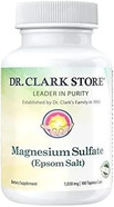 Magnesium Sulfate (Epsom Salt); Vegetarian, 1030 Mg 100 Tapioca Caps