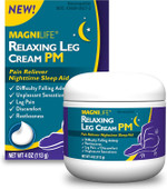Magnilife Relaxing Leg Cream Pm, Deep Penetrating Topical For Pain, Naturally Soothe Cramping, Discomfort, And Tossing With Lavender And Magnesium - 4Oz