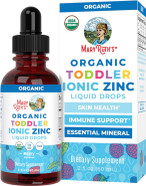 Maryruth Organics Usda Toddler Liquid Drops | Zinc Sulfate | Immune Support Supplement| Skin Health | Vegan | Formulated For Ages 1-3 | Delicious Berry Flavor | 1 Month Supply | 2 Fl Oz