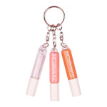 Mcobeauty Lip Gloss Trio, 3-In-1 Gloss Keyring, 3 Shades For On-The-Go Touch-Ups, Cruelty Free Lip Makeup