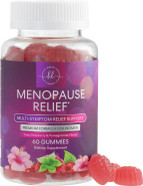 Menopause Supplements For Women - Complete Natural Mild Hot Flashes & Night Sweats Support, Multi Benefit Menopause Relief Gummy, Support For Balance & Energy, Gluten-Free & Non-Gmo - 60 Gummies