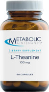 Metabolic Maintenance L-Theanine - 200Mg Suntheanine Vegan Amino Acid Supplement - Support Mood, Focus + Reduced Stress Response (120 Capsules)