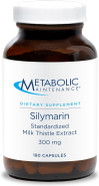 Metabolic Maintenance Silymarin - 300 Mg Standardized 80% Milk Thistle Supplement - Liver, Cleanse + Detox Support, No Fillers (180 Capsules)