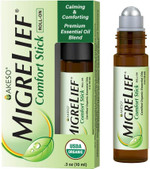 Migrelief Nutritional Support & Comfort Kit For Migraine Sufferers - Migrelief Original Daily Triple Therapy Formula, Plus Migrelief Comfort Stick Essential Oils Roll-On (10Ml) - 1 Month Supply
