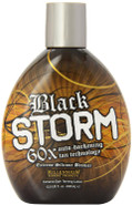 Millenium Tanning - Black Storm Premium Tanning Lotion, 60X Auto-Darkening Tan Technology Extreme Silicone Bronzer - 13.5 Ounce