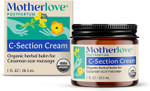 Motherlove C-Section Cream (1Oz) Organic Herbal Nourishing Scar CreamSoothes Discomfort While Minimizing Appearance & Reducing Scar Tissue Build-UpNon-Gmo, Cruelty-Free