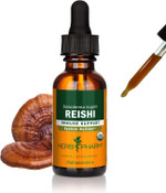 Mushroom Wellness Reishi Mushroom Capsules, With Organic Red Reishi For Immune Support, Traditional Nervous System Support & Cardiovascular Health, 90 Vegan Capsules