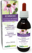 Naturalma Echinacea (Echinacea Angustifolia And Purpurea) Root And Herb Alcohol-Free Tincture - 4 Fl Oz Liquid Extract In Drops - Herbal Supplement - Vegan
