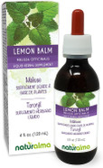 Naturalma Lemon Balm (Melissa Officinalis) Leaf Alcohol-Free Tincture - 4 Fl Oz Liquid Extract In Drops - Herbal Supplement - Vegan