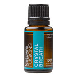 Nature'S Fusions - Crystal Breath Therapeutic Essential Oil Respiratory Blend - 15 Ml