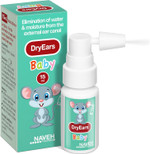 Naveh Pharma® Dry Ears Baby | Swimmers Ear Drops Spray | Ear Drying Drops For Little Swimmers | Remove Water Trapped In Ears In Seconds | Prevent Hearing Loss (0.5 Fl Oz)